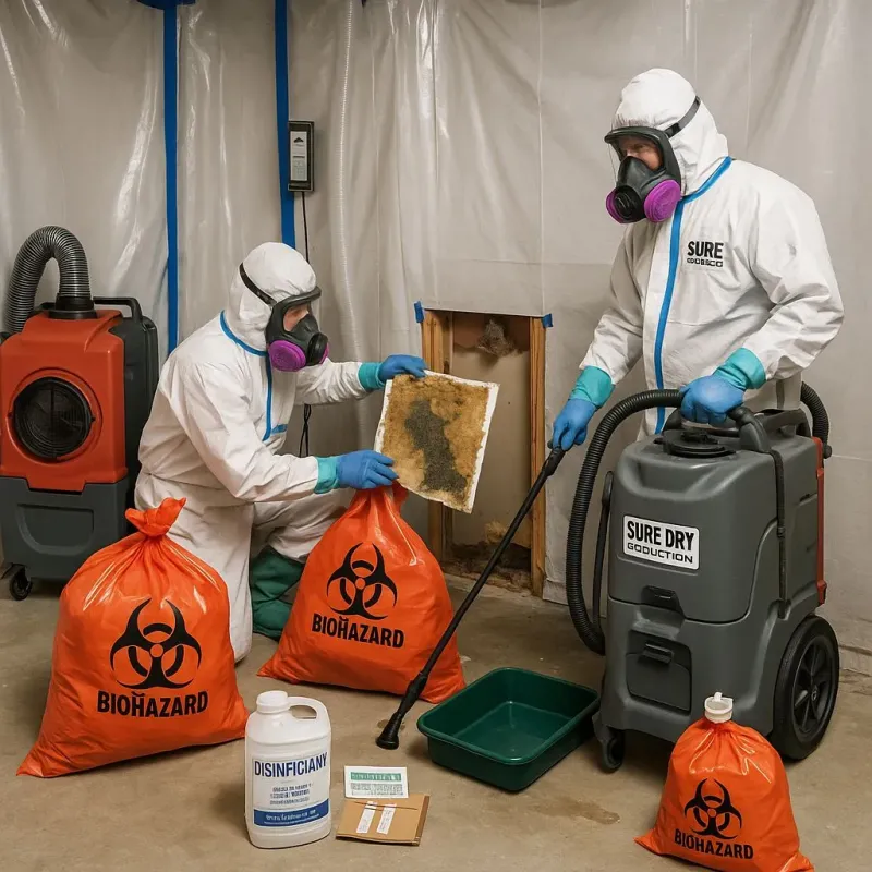 Contaminated Water Handling Protocols process in Bradley, ME