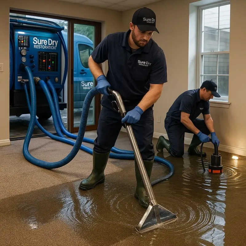Water Extraction and Removal process in Bradley, ME